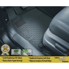 Nobby Shop Psn Renault Kadjar 2015 Sonrası Için 4.5d Özel Havuzlu Paspas Siyah