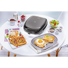 Tefal SW341B Snack Time Waffle ve Sandviç Makinesi