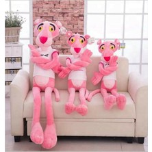 Top Rock Store Pembe Panter Peluş Dev Boy 80 cm