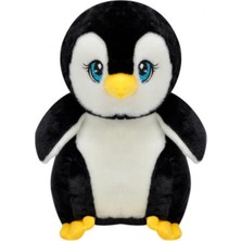 Top Rock Store Penguen Peluş Organik Kumaş 15 cm
