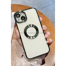 Musal iPhone 15 Plus Kılıf Köşeleri Renkli Şeffaf Kamera Korumalı Silikon Luxury Kapak
