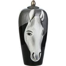 Vitale Horse Seramik Vazo 47 cm AK.WLT0304