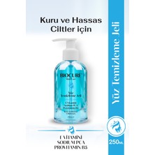 Biocure Yüz Temizleme Jeli Kuru Hassas Ciltler Için Derinlemesine Temizleyici 250ML