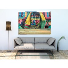 MBA Afrikalı Kadın 30X40 Kanvas Tablo