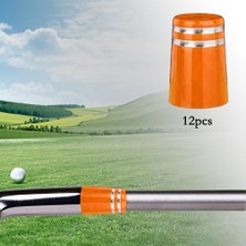 Charmant Ucu Uç Kapakları Için 12 Ö Golf Yüksükler .370 Turuncu (Yurt Dışından)