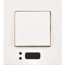 Günsan Elektrik Eqona Pratik Saat Derece Anahtar, Fildişi Beyazı