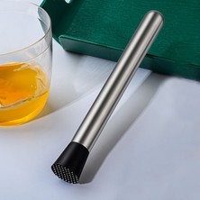Weather Forecast 304 Çelik Kokteyl Muddler Barware Mojito Kokteyl Tokmağı CIN511SLV