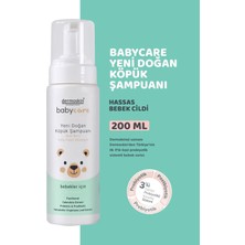 Dermoskin Babycare Yeni Doğan Köpük Şampuanı 200 ml