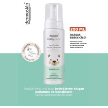 Dermoskin Babycare Yeni Doğan Köpük Şampuanı 200 ml