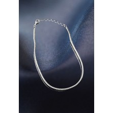 Byes 925 Ayar Gümüş Su Yolu Bileklik