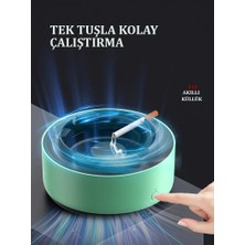 Ebulduk Akıllı Küllük - Dumana Içine Çeken Oto Araç Küllüğü - Pratik Hava Temizleyici Akıllı Kül Tablası