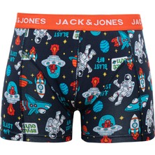 Jack & Jones Uzay Desenli Tekli Boxer - Spaceship