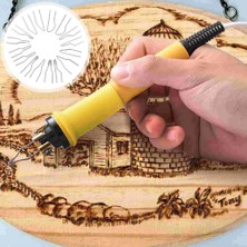 Sourcingasia 23 Adet Isıya Dayanıklı Ahşap Yakma Ipuçları Yedek Şekil Pyrography Tel Kalem Uçları Ahşap Yakma Için (Yurt Dışından)