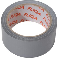 Fliqa 4411 Duct Tape Gri -  48mm x 10m - 6 Adet