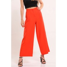 Julude Orange Kadın Rahat Bol Paça Pantolon P-00001642
