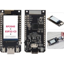 Sunshinee T-Picoc3 Geliştirme Kurulu + Kılıf 1.14 Inç LCD Ekran Çift Mcu RP2040 ESP32-C3 Wifi + Bt4.2 Kablosuz Wıfı Modülü (Yurt Dışından)