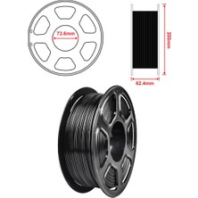 Sunshinee 3D Yazıcı Filamenti, Petg Filamenti, 3D Yazıcı Için 1.75MM Filament 1kg Makara Petg Beyaz (Yurt Dışından)