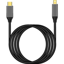 Sunshinee USB C - Mini Displayport Kablosu 3 - Mini Dp Kablosu Için USB Tip C 4K Adaptör Kablosu (Yurt Dışından)