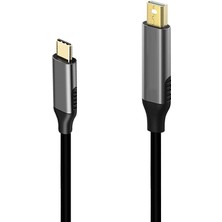 Sunshinee USB C - Mini Displayport Kablosu 3 - Mini Dp Kablosu Için USB Tip C 4K Adaptör Kablosu (Yurt Dışından)