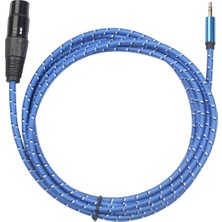 Sunshinee 3.5 mm Mini 3pin Xlr Kadın Pc Için Kulaklık Mikser Mikrofon Stereo Kamera Amplifikatörü (Kadın) (Yurt Dışından)