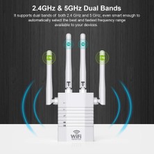 Sunshinee 1200 M Dual Band Yönlendirici Wlan Amplifikatör 2.4g 5.8g Wıfı Sinyal Güçlendirici Tekrarlayıcı Kablosuz Sinyal Amplifikatör Genişletici-Abd Tak (Yurt Dışından)