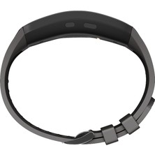 Sunshinee Galaxy Gear Fit2 Pro Için Silikon Kordonlu Saat Kayışı Watch Band Bilek Bilezik Gear Fit 2 SM-R360-BLACK (Yurt Dışından)