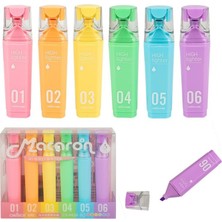 Halk Kitabevi Chosch Highlighter Macaron 6'lı Fosforlu Kalem