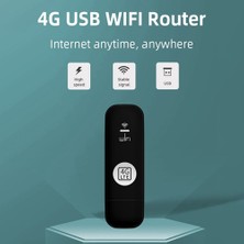 Sunshinee 4g USB Wıfı Modem Yönlendirici Yuvası ile 4g Lte Araba Kablosuz Wifi Yönlendirici Desteği B28 Avrupa Bant-Siyah (Yurt Dışından)