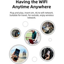 Sunshinee 4g USB Wıfı Modem Yönlendirici Yuvası ile 4g Lte Araba Kablosuz Wifi Yönlendirici Desteği B28 Avrupa Bant-Siyah (Yurt Dışından)