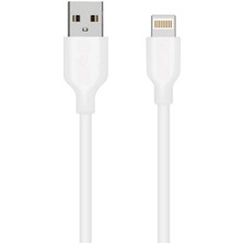 Hiqonic Lightning To USB Apple Şarj Kablosu 2.4A 1 mt