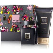 Avon Little Black Dress EDP Parfüm ve Vücut Losyonu Hediye Seti 50 ml Kadınlar İçin Lüks Ambalaj