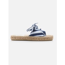 Su Espadril Yasmina Indigo Mavi Kadın Espadril Terlik