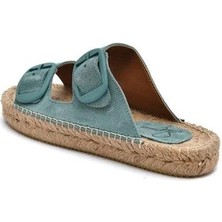 Su Espadril Aria Limon Küfü Kadın Espadril Terlik