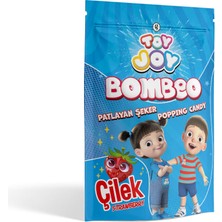 TOY JOY  Bombeo 4gr. Çilek Ar. Patlayan Şeker - 40 Adet