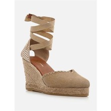 Su Espadril Suenna Kum Kadın Dolgu Topuklu Espadril