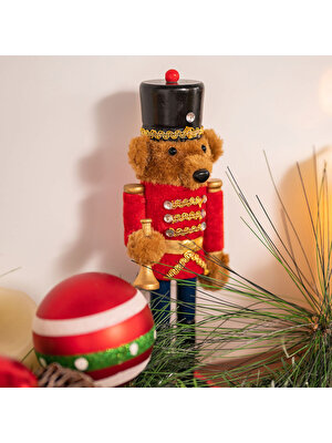 Karaca Home New Year Yılbaşı Nutcracker Puppy 25 cm