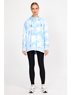 Alexander Gardi Batik Kapüşonlu Oversize Sweatshirt UN-757A07