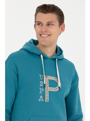 U.S. Polo Assn. Erkek Petrol Sweatshirt 50270788-VR102