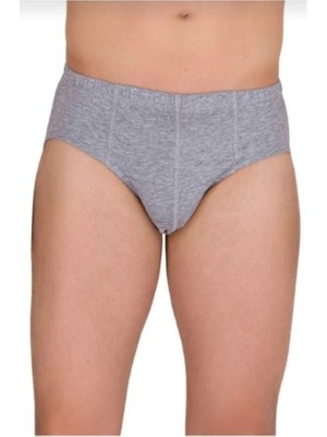 Berrak 1056 4'lü (4 Adet) Gri Renk Erkek Slip Külot