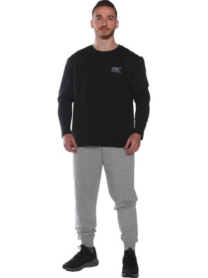 Musclecloth Mc-X Uzun Kollu Sweatshirt Siyah