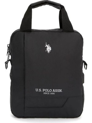 U.S. Polo Assn.  Siyah Unisex Postacı Çantası PLEVR23610