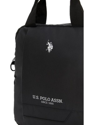 U.S. Polo Assn.  Siyah Unisex Postacı Çantası PLEVR23610