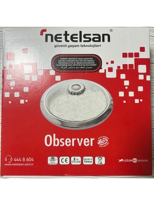 Netelsan Observer Klasik Sensörlü Çift Duylu Armatür (Ampulsuz)Netelsan