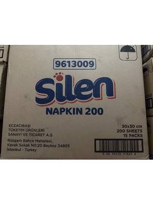 Silen 15'li Peçete 200'lü