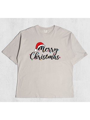 Pull The Hood Unisex Oversize Merry Christmas Tshirt