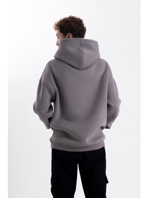 Pull The Hood Unisex Oversize Maclemore Kapüşonlu Sweatshirt