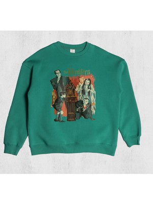 Pull The Hood Unisex Oversize The Munsters Sweatshirt