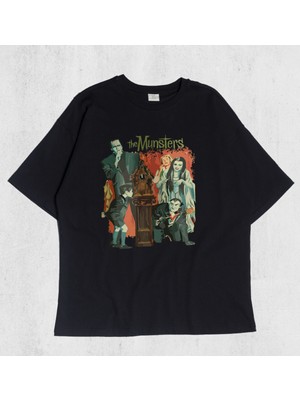 Pull The Hood Unisex Oversize The Munsters Tshirt