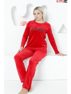 Freeista Kadın Pijama Takımı Katife