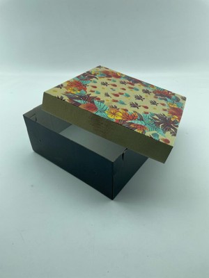 Feza Kutu 23X23X10 Hediyelik Kutu Kraft Kutu Karton Kutu Yılbaşı Kutusu Pasta Kutusu Kargo Kutusu (10 Adet)